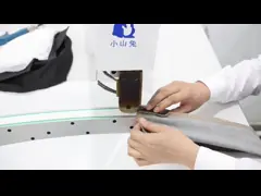 China Industrial 750W Double Faced Wool Fabric Ironing Machine Computer Control 190-220℃ supplier