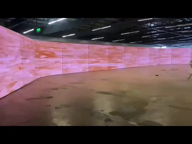 Flicker Free P4 Led Outdoor Digital Display Board Video Wall For Advertising Lightweight