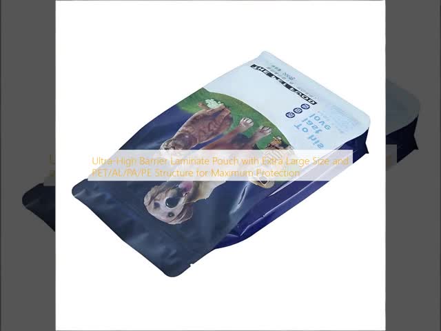 High Strength Plastic Compounds Bag With PET AL PA PE Structure OEM Printing