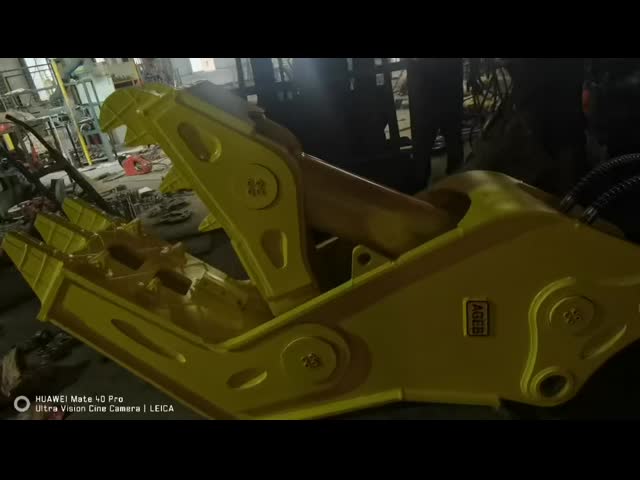 Loghtweight Hydraulic Pulveriser Wear Resistant Concrete Pulverizer For Excavator 12-18 Tons