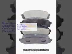 04466-60070 AKEBONO Rear Brake Pads OE Braking System For UZJ100/4700