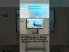 China Electronic Flexible Screen Whiteboard Touch Screen Teaching and Conference All-in-One Machine supplier