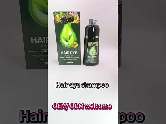 Herbal Formula Hair Dye Shampoo Ammonia Free Cosmetic Grade