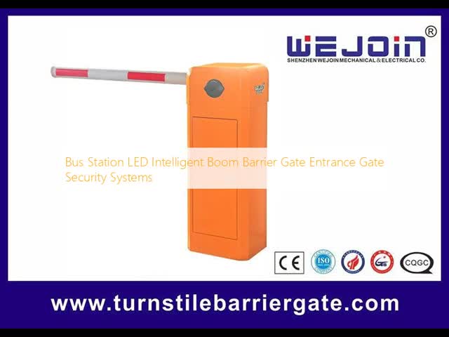 Bus Station LED Intelligent  Boom Barrier Gate Entrance Gate Security Systems