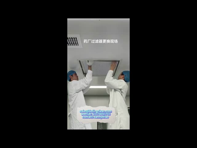 Liquid Sealed HEPA Air Filter Class 100 Efficiency For Cleanliness Requirements