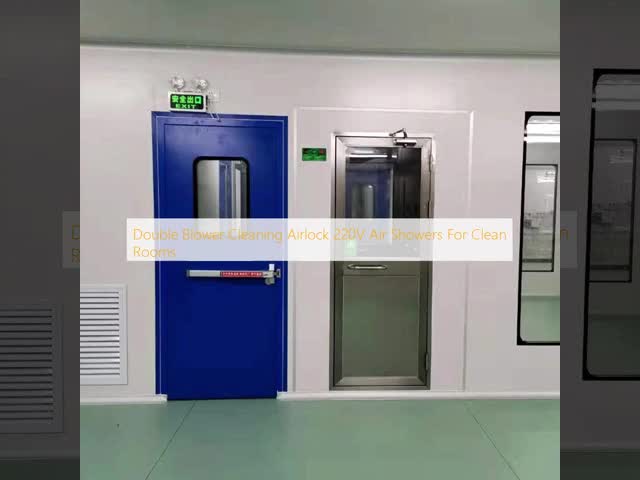 Double Blower Cleaning Airlock 220V Air Showers For Clean Rooms