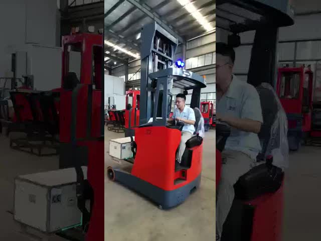 1.6T-2.5T Sit Down Reach Truck Electric Narrow Aisle Forklift