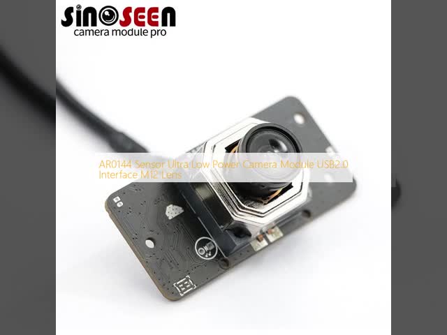 AR0144 Sensor Ultra Low Power Camera Module USB2.0 Interface M12 Lens