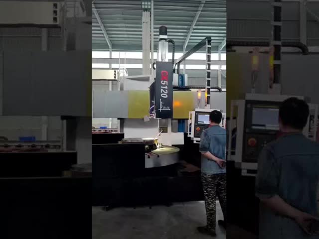 Precision CK5120 CNC Vertical Lathe Machine with 2000mm Max Turning Diameter, Single Spindle, and ±0.005mm Positioning Accuracy