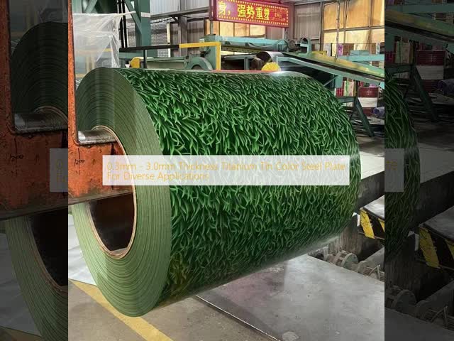 0.3mm - 3.0mm Color Steel Plate For Diverse Applications