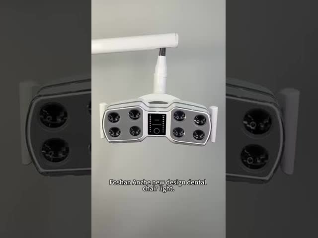 8 LED Dental Light with Sensor Switch Dental Chair Cold Light Square Reflector Dental Lamp