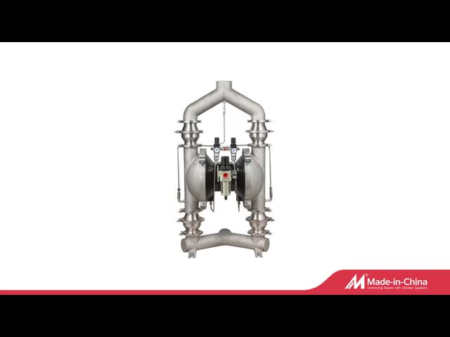 Lightweight Air Operated Diaphragm Pump W/ Flange Connection - Up To 120PSI