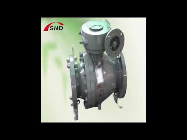 WC6 Electric Ball Valve DN250 PN25 For Remote Automation Control