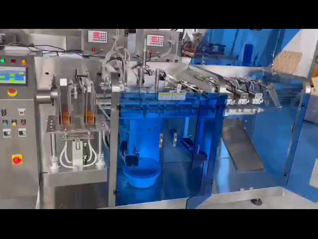 Honey Filling Machine Juice Premade Bag Packiagng Machine Milk Pouch Packing Machine Sauce Doypack Packaging Machine