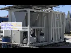 Machine de refroidissement végétale de champignon de machine végétale de réfgigération sous vide/représentation refroidisseur de vide de bonne video