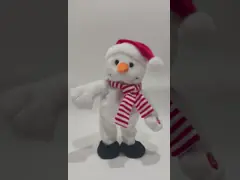 Singing & Dancing Snowman plush toys