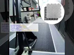 340x340mm Interlocking PP Sport Court Tiles for Basketball and Tennis