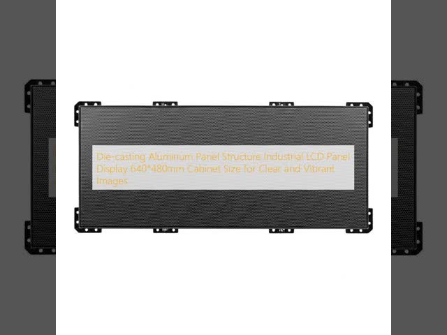 Die-casting Aluminum Panel Structure Industrial LCD Panel Display 640*480mm Cabinet Size for Clear and Vibrant Images