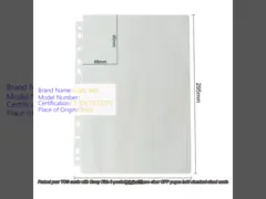 Tcg Clear Pocket Pages 9PP 002 Cpp 9 Pocket Trading Card Pages