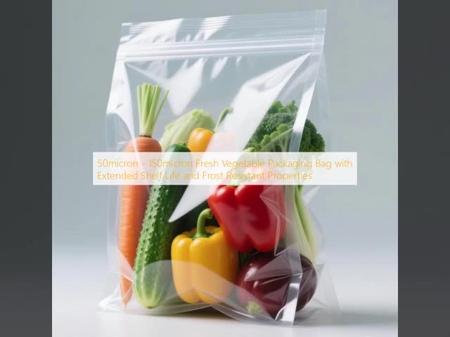 12 Colors PET PE Fresh Vegetable Packaging Bags ISO 9001 ISO 22000 Compliant