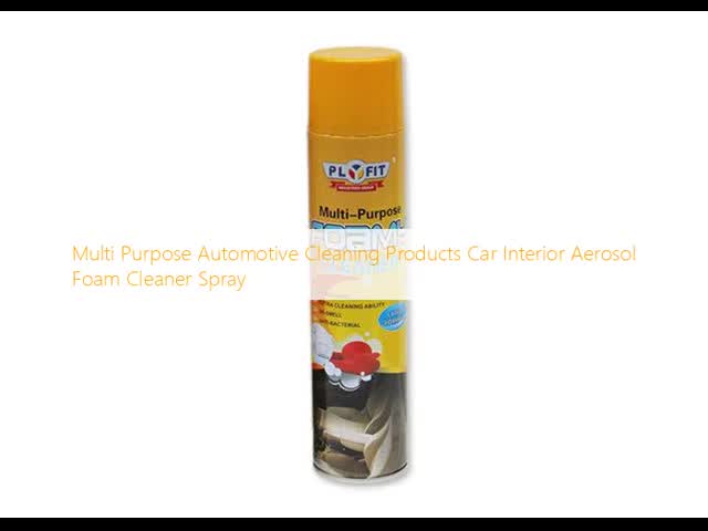 Multi Purpose Automotive Cleaning Products Car Interior Aerosol Foam Cleaner Spray