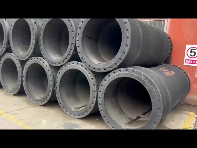 Heavy-Duty Dredging Rubber Discharge Hose  Abrasion Corrosion Resistant