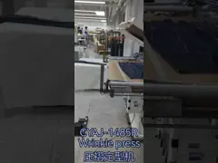 China Steam Ironing Trouser Pressing Machine LED PLC Control For Double Waist Steam Press supplier