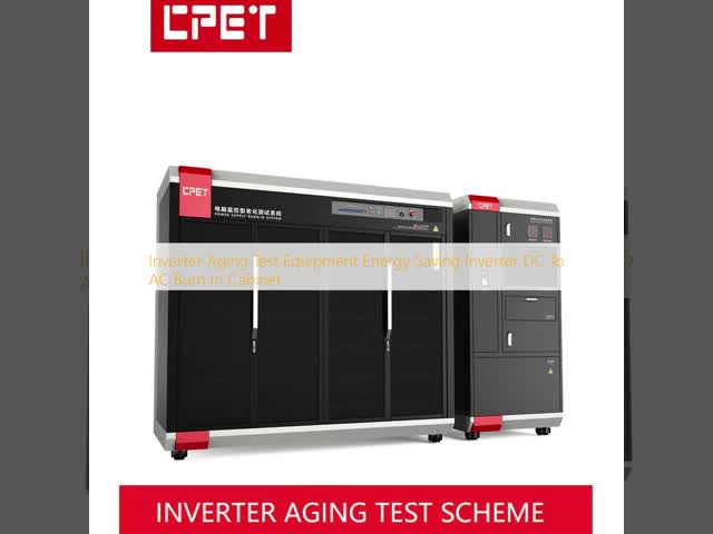 Energy Saving Inverter Aging Test Equipment with 85% Conversion Efficiency RS485 Communication and Real-Time Monitoring