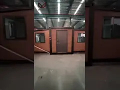 China Fireproof and Durable Expandable Double Wing 20ft Container House with More Than 20 Years Life Span supplier