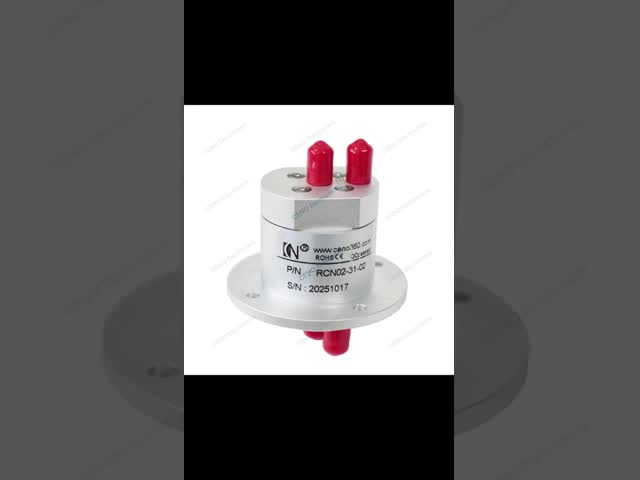 2 Channels Radio Frequency Rotary Joint with RF Slip Ring suit Low Temperature