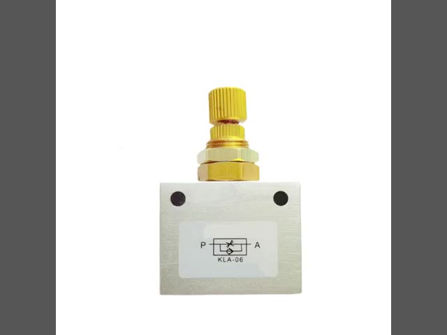 KLA Series Flow Control Valve KLA-15 regulate flow or pressure Check Valve
