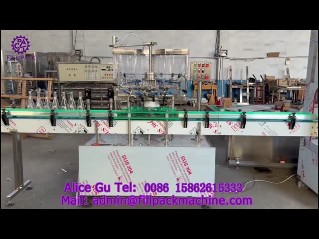 2083 M19 Kazakhstan Straight-Line Split-Type Glass Bottle Water Filling Production Line