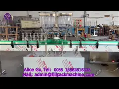 2083 M19 Kazakhstan Straight-Line Split-Type Glass Bottle Water Filling Production Line