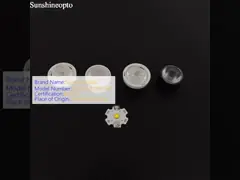 10 - 70 degree 3W / 1W Smallest High power LED Lens for Osram Leds