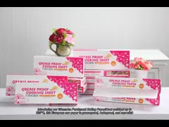 25cmx4m Parchment Baking Paper (Consumer Roll - European Raw Paper Multibake)  With Heat Resistance Up to 220°C Degrees