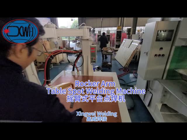 ISO Table Spot Welding Machine , Sheet Metal Spot Welding Machine 200mm Stroke