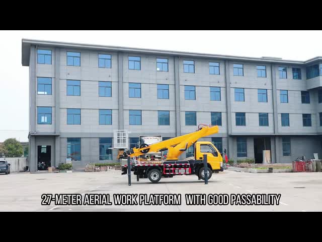 30m Aerial Platform Bucket Truck Manlift Lifting Platforms for High-Altitude Repairs and Construction