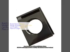 Customized SS CNC Machining Parts with Blackened Surface Treatment and ±0.002~0.005mm Tolerance for High Precision Applications