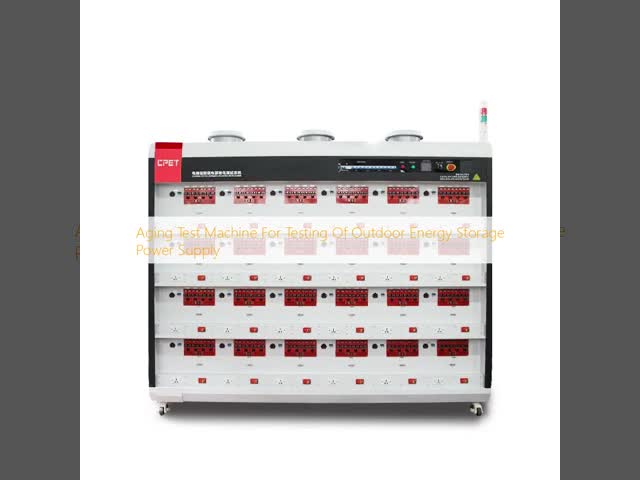 Aging Test Machine with CP8506 +CP5302 for Outdoor Energy Storage Power Supply Featuring Charge Control System