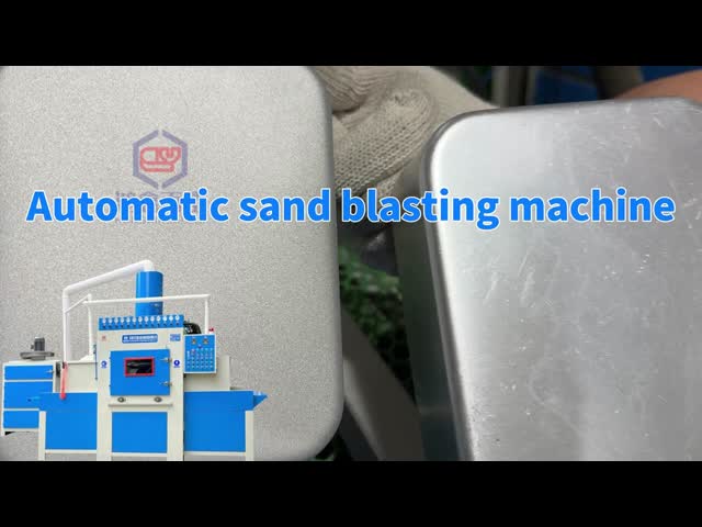 Conveyor Type Automatic Sand Blasting Machine