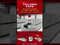 Controlled Atmosphere Mesh Belt Furnace DBC Oxidation