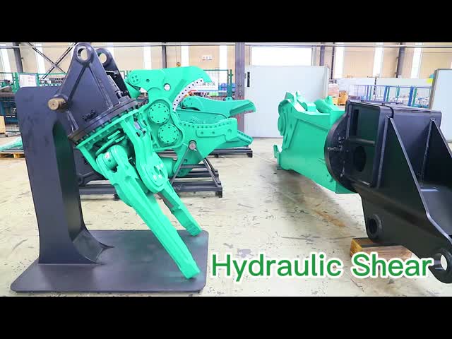 Guchuan GCC32 Hydraulic Car Scrap Shear for 25-32 Ton Excavators