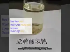 NaHSO3 Affordable Inorganic Raw Materials Sodium Bisulfite for Bleaching and Preserving