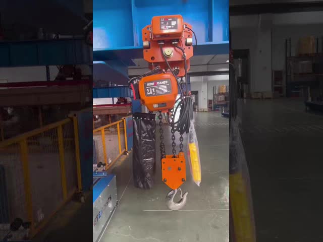 Long-Lasting Electric Chain Hoist for Precise Positioning and Safe Lifting in Industrial Settings