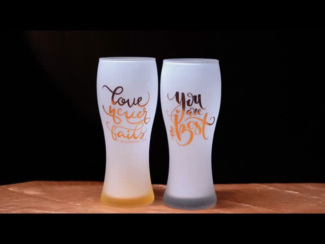 580 Ml Souvenir Cup Laser Decal And Color Spraying Diameter 7.9cm Height 15.9cm Great For Gift Store Sales