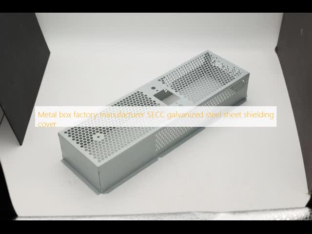 Metal box factory manufacturer SECC galvanized steel sheet shielding cover