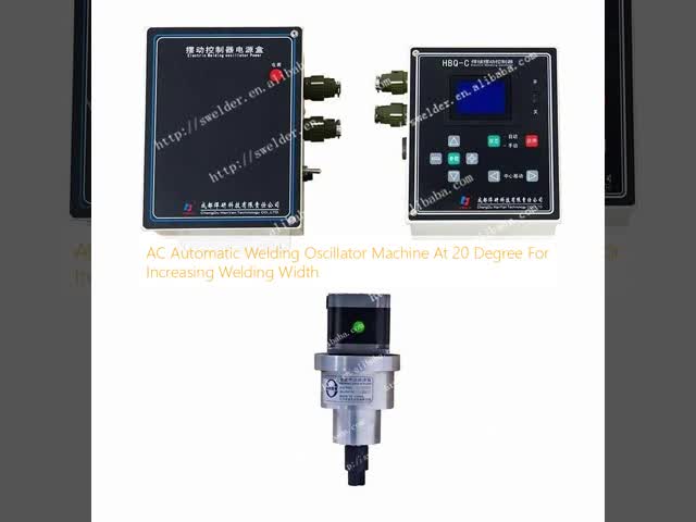 AC Automatic Welding Oscillator Machine At 20 Degree For Increasing Welding Width
