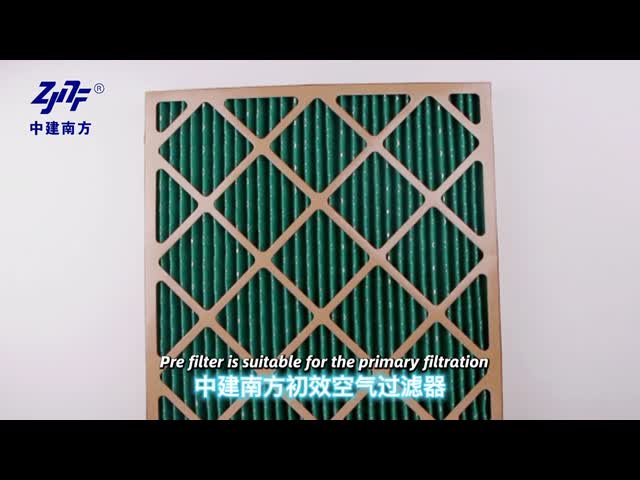 Polyester Air Pre-Cleaning Filter for Easy Installation and High Filtration Efficiency