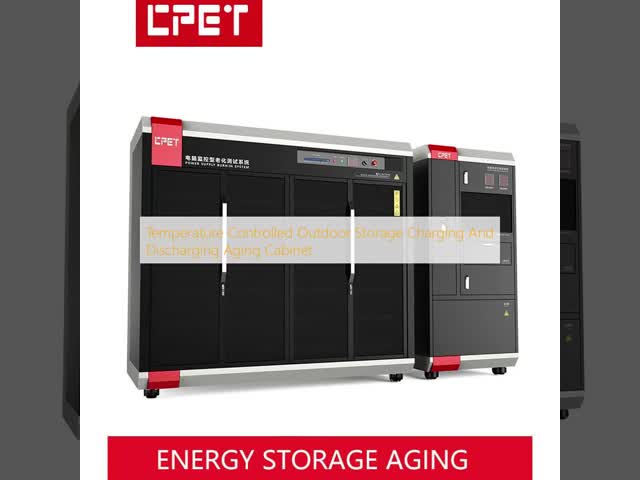 Temperature Controlled Aging Test Cabinet with 2050mm Height and RS485 Communication for Energy Storage Testing
