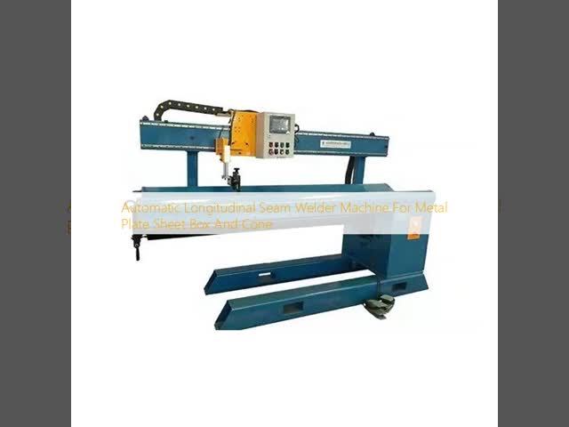 Automatic Longitudinal Seam Welder Machine For Metal Plate Sheet Box And Cone
